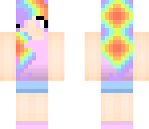 rainbow girl