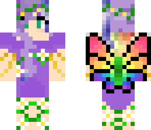 purple rainbow fairy