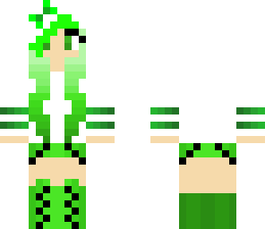 green girl