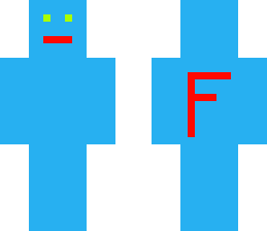 blue man