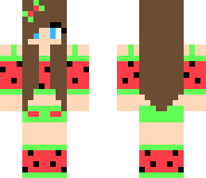 hawt water mellon girl