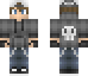 skull hoodie