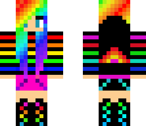 opposite sides