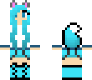 blue wolf girl edit