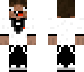 white black