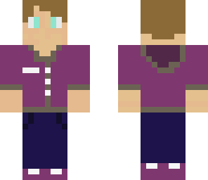 purple jacket