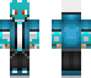 blue man
