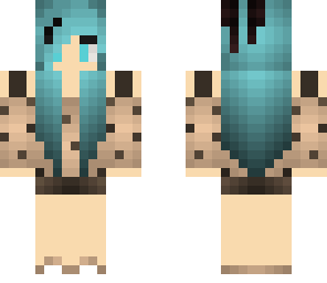 blue haired cookie girl