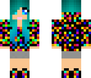 fixed spotted hoodie chick