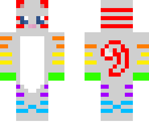 rainbow kitty by winterdjs edited by me