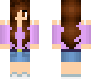 purple shirt girl