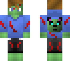 zombie with blood