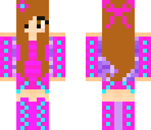 pink sparkle girl