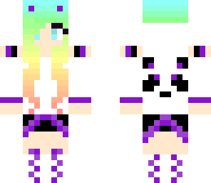 cute panda girl