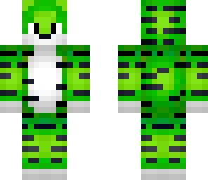 little green cute tiger