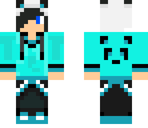 blue panda boy