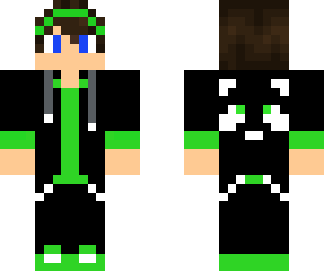 green panda