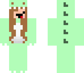 edited dino girl