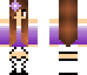 pretty purple girl