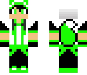 shiny green boy