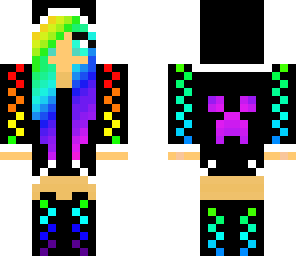 rainbow person
