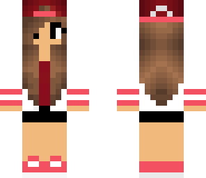 cute rose red girl