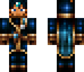 the blue wizard