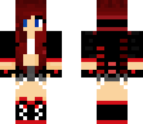 dj girl red