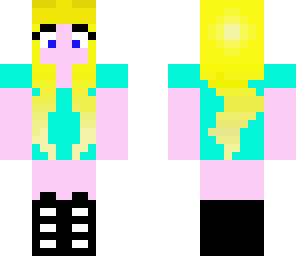 normal blonde girl