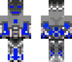 robot blue