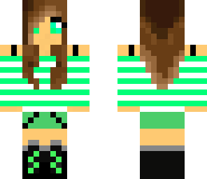 green girl