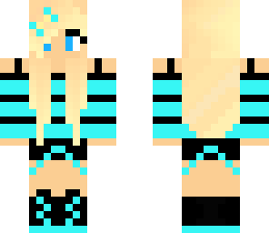 blue girl