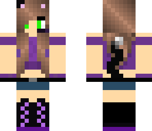 edited gamer cat girl