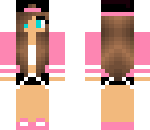 pink tomboy girl