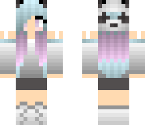 kawaii girl panda