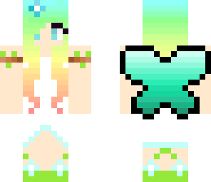 rainbow fairy girl