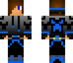 man of blue