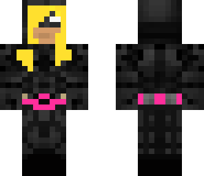 blond teenage batgirl