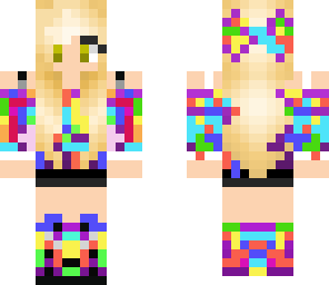 rainbow girl