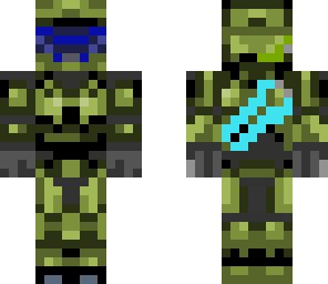 master chief blue visor