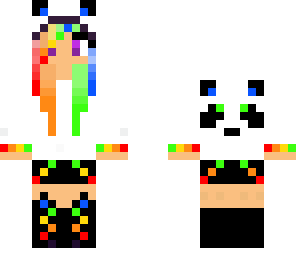 rainbow panda