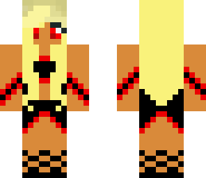 evil warrior girl