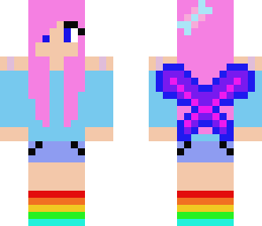 rainbow fairy girl