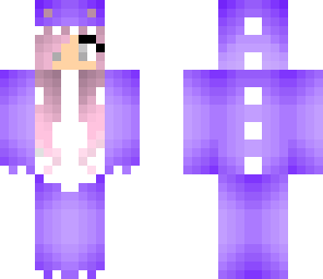 purple and pink dino girl