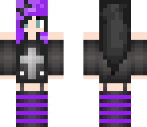 purple hair 1
