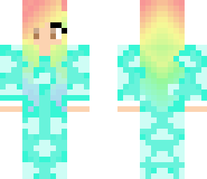 rainbow pj girl