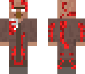 bloody herobrine villager