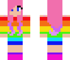 rainbow girl
