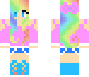 cute rainbow girl