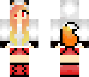 fire wolf girl